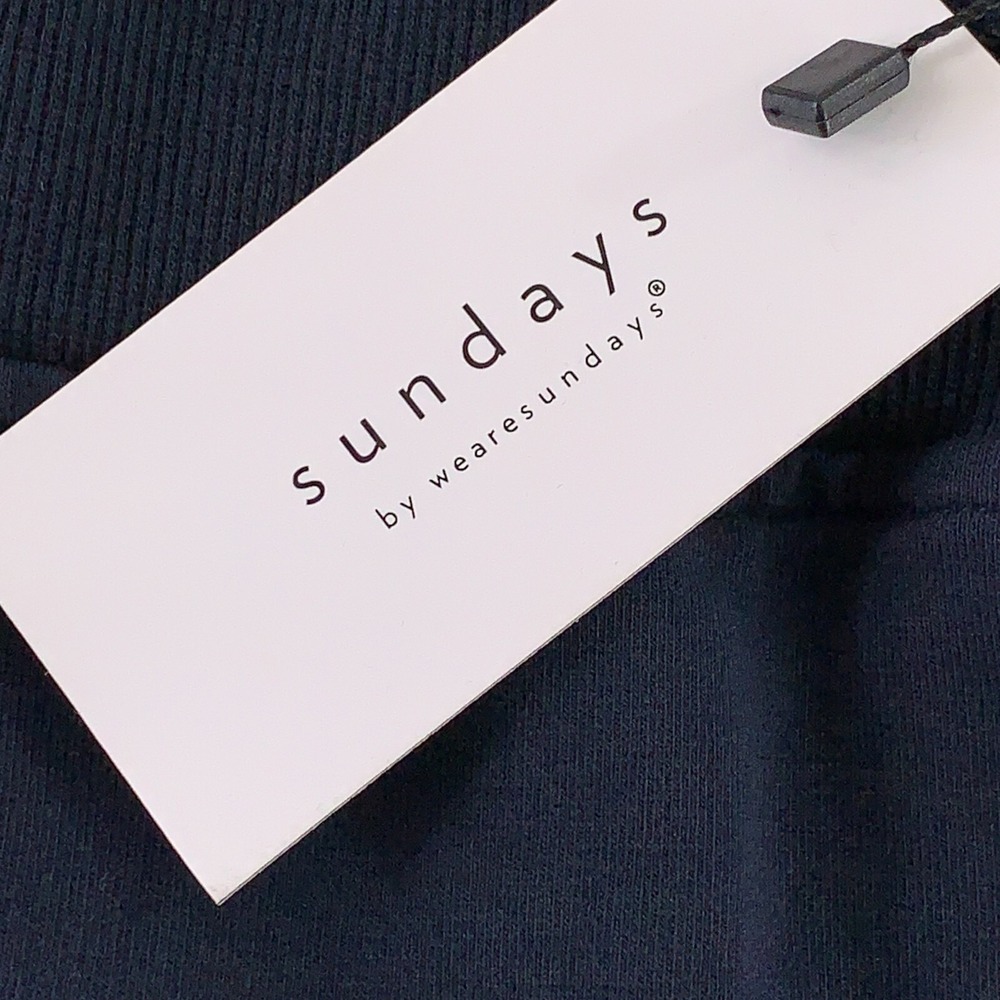Sundays Women's Size Small Navy French Terry Pull On Pocketed Becca Skirt NWT - Picture 5 of 11